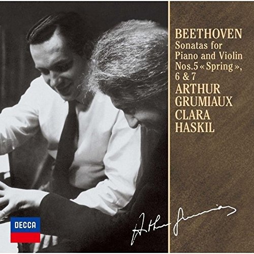 Cover for Arthur Grumiaux · Beethoven: Violin Sonatas Nos.5-7 (CD) (2021)