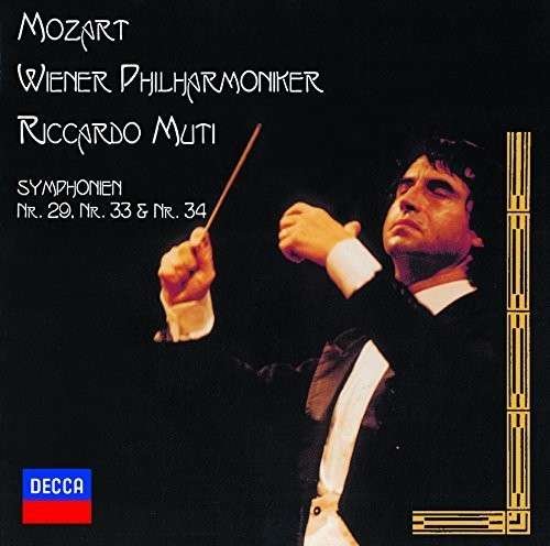Cover for Riccardo Muti · Mozart: Symphonies Nos.29. 33 &amp; 34 (CD) (2014)