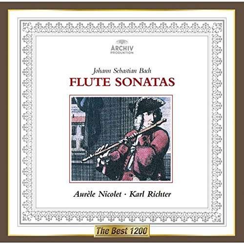 Cover for Aurele Nicolet · J. S. Bach: Flute Sonatas (CD) [Japan Import edition] (2015)
