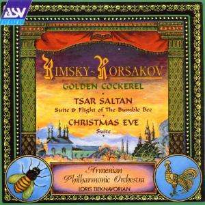 Cover for Nikolai Rimsky-Korsakov · Tsar Salta, Christmas Eve (CD)