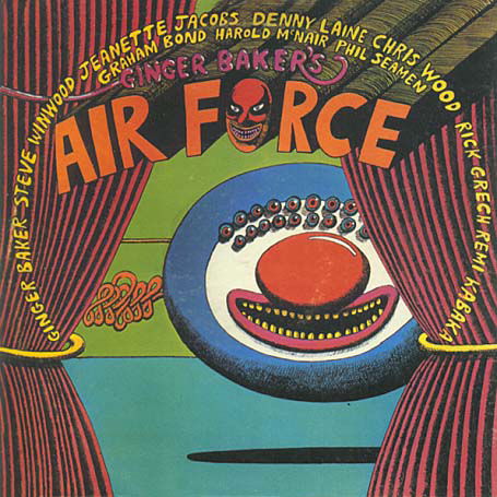 Cover for Ginger Bakers Airforce · Ginger BakerS Airforce (CD) (2004)