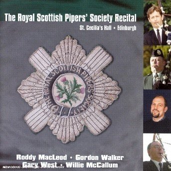 Cover for Mccallum Willie &amp; Roddy Macleod G · Mccallum Willie &amp; Roddy Macleod G - Royal Scottish Piping Society Recit (CD) (2009)