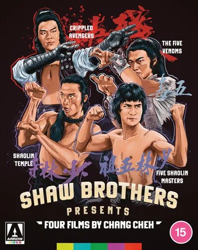 Shaw Brothers Presents: Four Films By Chang Cheh - Chang Cheh - Film - ARROW VIDEO - 5027035026220 - 23. oktober 2023