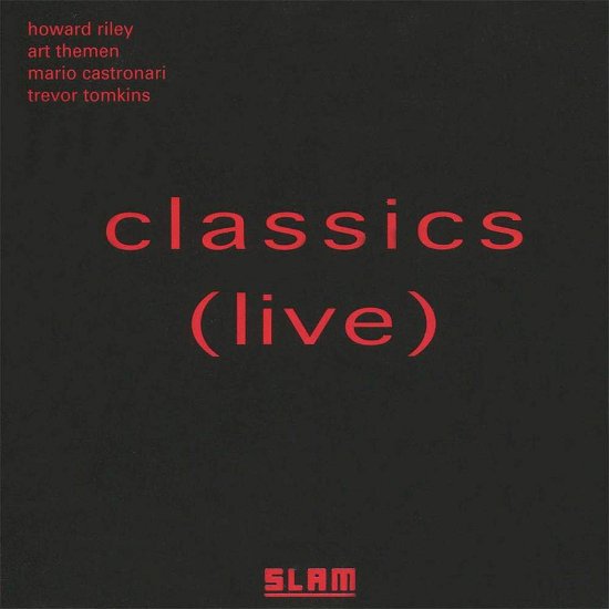 Classics (Live) - Howard Riley Art Themen Mari - Musique - SLAM PRODUCTIONS - 5028386022220 - 5 décembre 2023