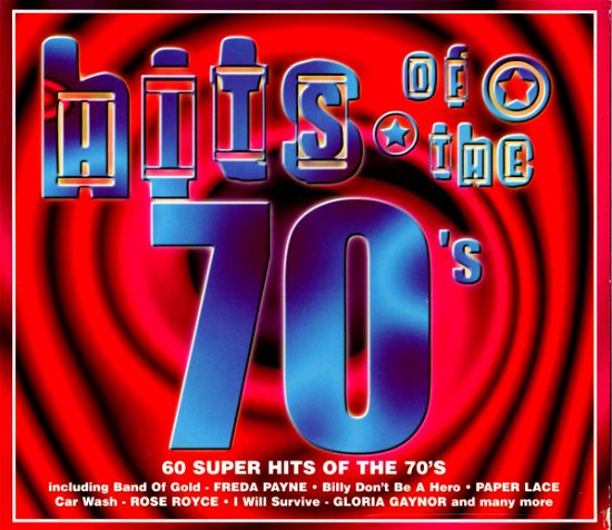 Cover for Hits of the Seventies (CD) (1999)
