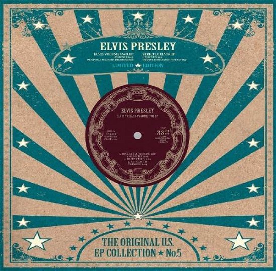 Cover for Elvis Presley · U.s. Ep.. (10&quot;) [Coloured edition] (2019)