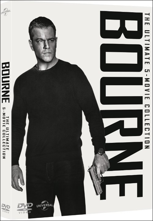 Cover for Bourne - Movie Collection (5 D (DVD) (2016)