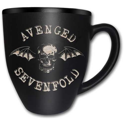 Cover for Avenged Sevenfold · Boxed Premium Mug: Death Bat With Matt &amp; Laser Etched Finish (MERCH) [Black edition] (2016)