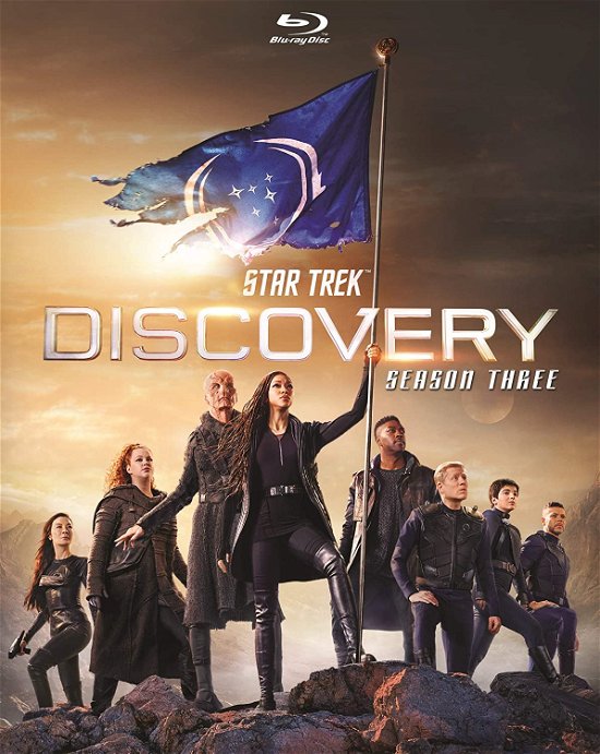 Cover for Star Trek Discovery Season 3 BD · Star Trek - Discovery Season 3 (Blu-ray) (2021)