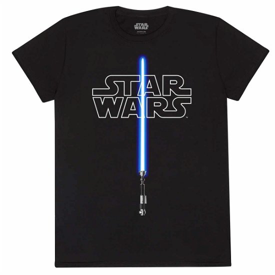 Star Wars T-Shirt Glow In The Dark Lightsaber Größ (Leksaker) (2024)