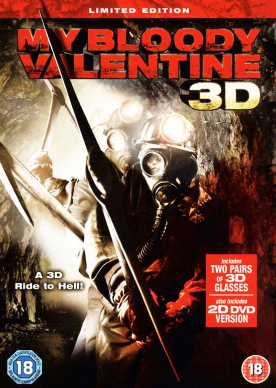 Cover for My Bloody Valentine 3-D · My Bloody Valentine 3D - Limited Edition (DVD) (2009)