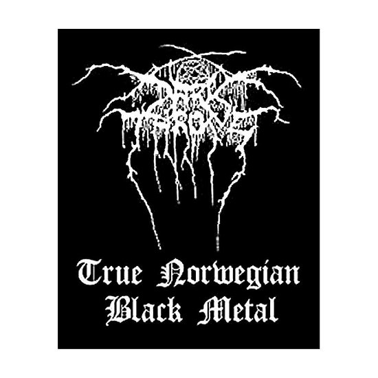 Darkthrone Standard Woven Patch: Black Metal - Darkthrone - Mercancía - PHD - 5060185010220 - 19 de agosto de 2019