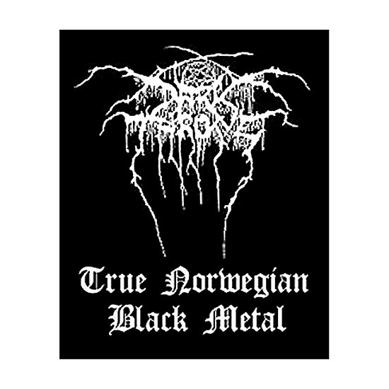 Cover for Darkthrone · Darkthrone Standard Woven Patch: Black Metal (Patch) (2019)
