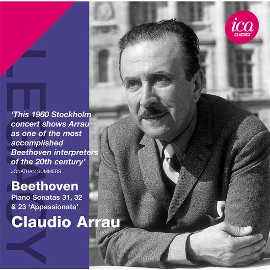 Beethovensonatas - Claudio Arrau - Muziek - ICA - 5060244551220 - 31 maart 2014