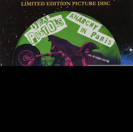 Cover for Sex Pistols - Anarchy in Paris (LP) [Picture Disc edition] (2021)