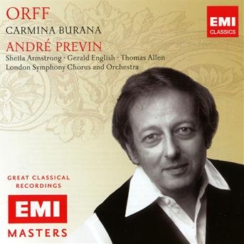 Cover for Andre Previn · Orff Carmina Burana (CD)