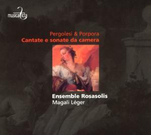 Cover for Ensemble Rosasolis / Léger Magali · Cantate e sonate da camera Musica Ficta Klassisk (CD) (2012)