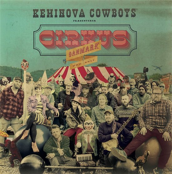 Cover for Keminova Cowboys · Cirkus Danmark (LP) (2020)