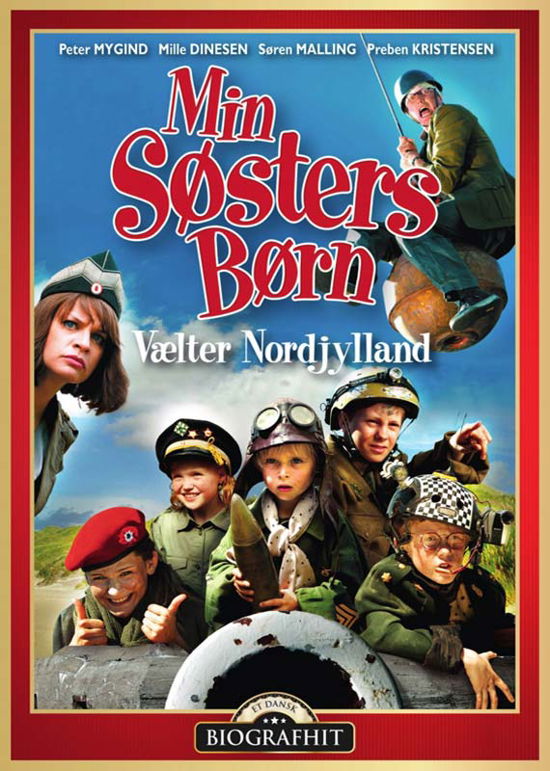 Cover for Peter Mygind / Mille Dinesen / Søren Malling / Preben Kristensen · Min Søsters Børn Vælter Nordjylland (DVD) (2018)