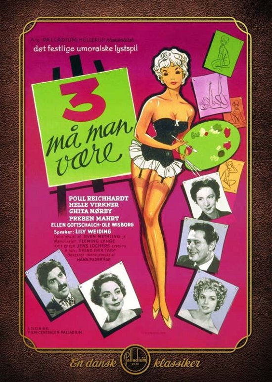 Cover for Tre Må Man Være (DVD) (2018)