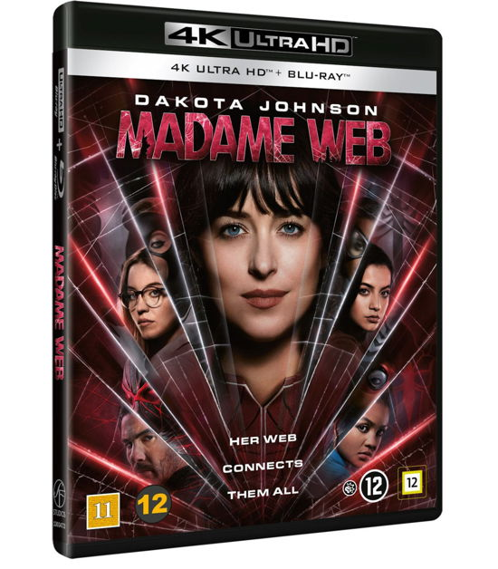 Cover for Madame Web (4K UHD + Blu-ray) (2024)