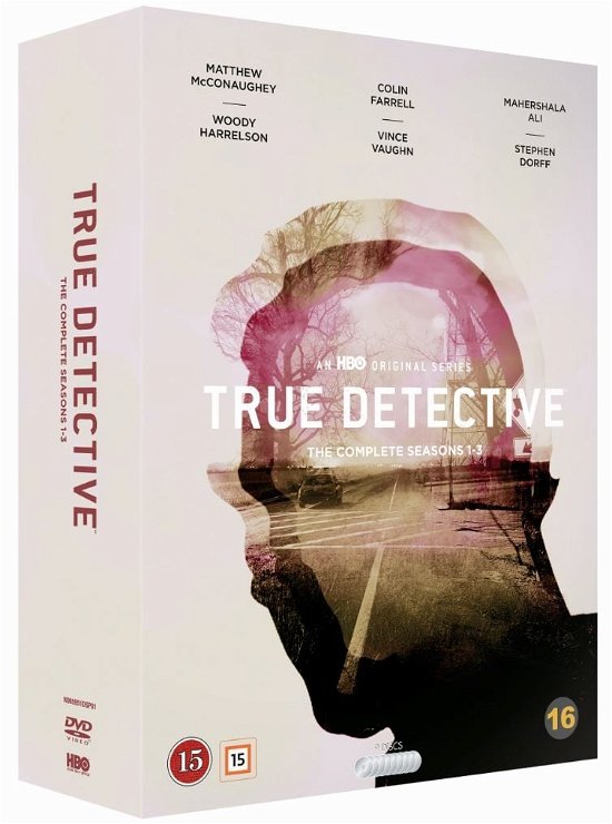 Cover for True Detective · True Detective - Complete Season 1-3 (DVD) (2019)