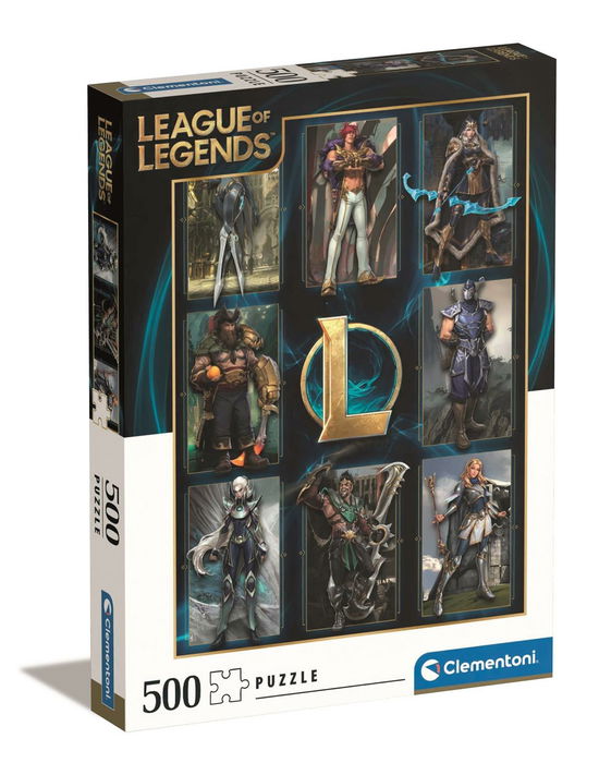 League Of Legends (500 Stukjes) - League of Legends - Board game - Clementoni - 8005125351220 - June 20, 2022