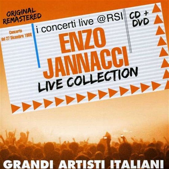 Cover for Enzo Jannacci · Live Collection (CD) (2013)