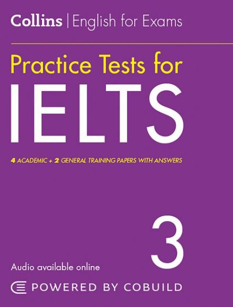 Cover for Peter Travis · IELTS Practice Tests Volume 3: With Answers and Audio - Collins English for IELTS (Paperback Bog) (2021)