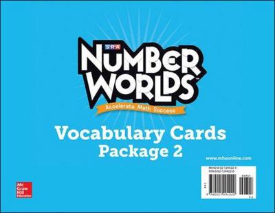 Cover for Mcgraw-Hill · Number Worlds Levels F-J, Vocabulary Cards - Number Worlds (Buch) [Ed edition] (2014)