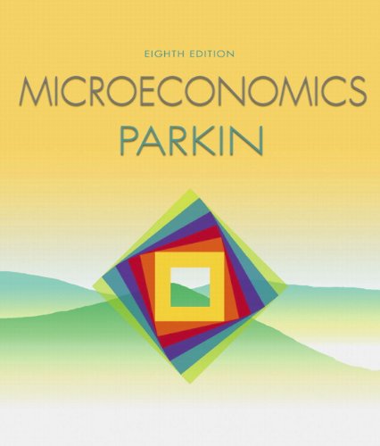 Cover for Michael Parkin · Microeconomics Plus Myeconlab in Coursecompass Plus Etext Student Access Kit (8th Edition) (Paperback Book) [8th edition] (2007)