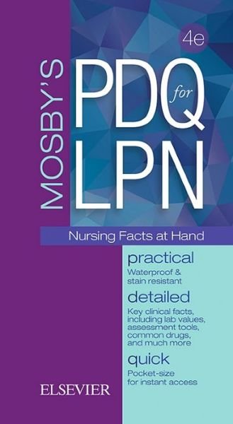 Cover for Mosby · Mosby's PDQ for LPN (Spiral Book) (2016)