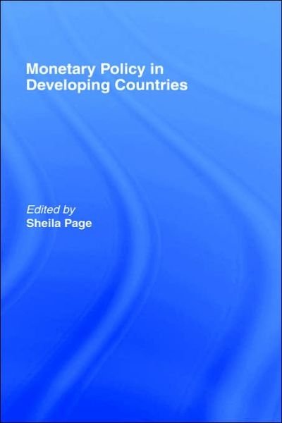 Cover for Sheila Page · Monetary Policy in Developing Countries (Hardcover Book) (1993)