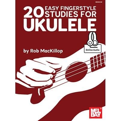Cover for Rob MacKillop · 20 Easy Fingerstyle Studies For Ukulele (Book) (2015)