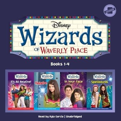 Cover for Disney Press · Wizards of Waverly Place: Books 1-4 (CD) (2021)