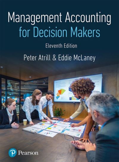 Cover for Peter Atrill · Management Accounting for Decision Makers (Paperback Book) (2024)