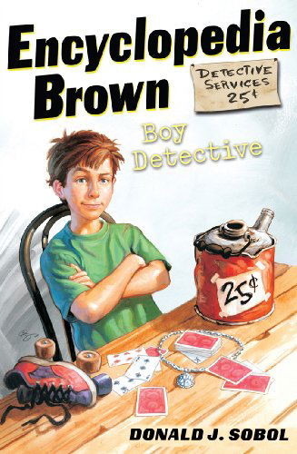 Cover for Donald J. Sobol · Encyclopedia Brown, Boy Detective (Turtleback School &amp; Library Binding Edition) (Encyclopedia Brown Books (Pb)) (Hardcover Book) (2007)