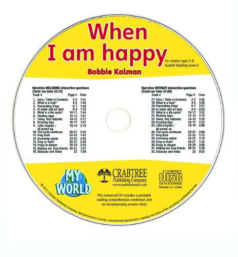 Cover for Bobbie Kalman · When I Am Happy (My World) (Audiobook (CD)) (2011)