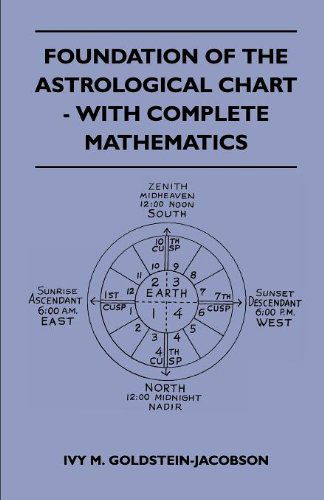 Foundation of the Astrological Chart - with Complete Mathematics - Ivy M. Goldstein-jacobson - Books - Jackson Press - 9781446508220 - November 9, 2010