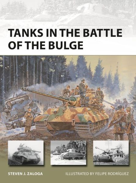 Cover for Zaloga, Steven J. (Author) · Tanks in the Battle of the Bulge - New Vanguard (Taschenbuch) (2020)