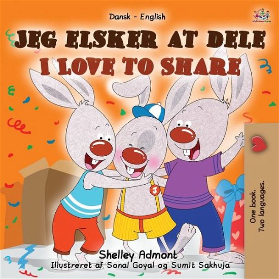 Cover for Shelley Admont · I Love to Share (Danish English Bilingual Book for Kids) - Danish English Bilingual Collection (Paperback Bog) [2nd edition] (2020)