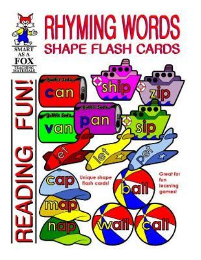 Cover for Dwayne Douglas Kohn · Rhyming Words Shape Flash Cards (Paperback Book) (2017)