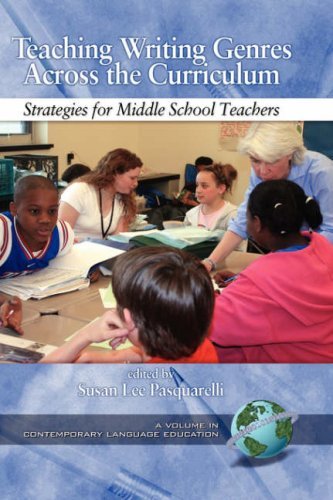 Cover for Susan Lee Pasquarelli (Editor) · Teaching Writing Genres Across the Curriculum: Strategies for Middle School Teachers (Contemporary Language Education) (Hardcover Book) (2006)