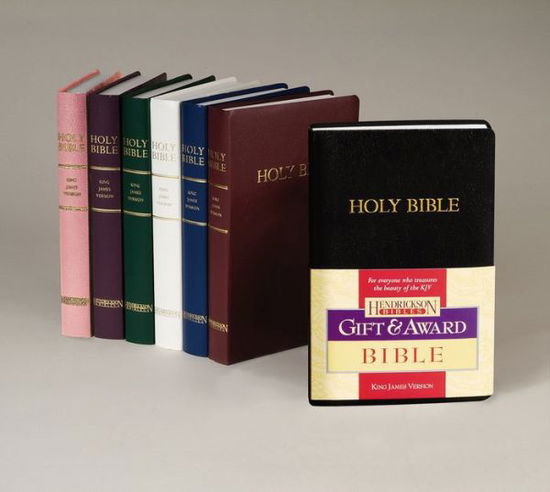 Cover for Hendrickson Publishers · KJV Gift and Award Bible - Burgundy (Paperback Book) [Burgundy Imitation] (2006)