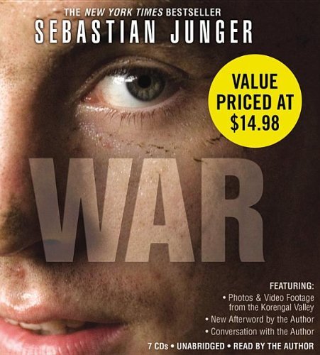 Cover for Sebastian Junger · War (Lydbok (CD)) [Com / Cdr Un edition] (2011)