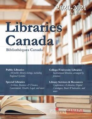 Cover for Grey House Canada · Libraries Canada, 2020/21 (Pocketbok) (2020)