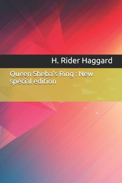 Cover for Sir H Rider Haggard · Queen Sheba's Ring (Paperback Bog) (2019)