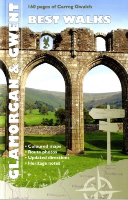 Cover for Llygad Gwalch Cyf · Carreg Gwalch Best Walks: Glamorgan and Gwent (Paperback Bog) (2014)