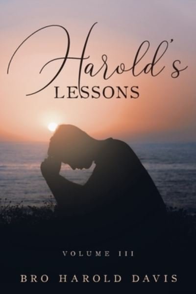 Cover for Bro Harold Davis · Harold's Lessons (Paperback Book) (2020)