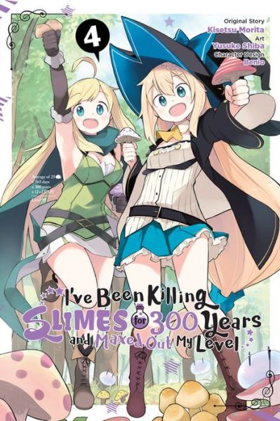 Cover for Yusuke Shiba · I've Been Killing Slimes for 300 Years and Maxed Out My Level, Vol. 4 (manga) - IVE BEEN KILLING SLIMES 300 YEARS MAXED OUT GN (Paperback Book) (2021)